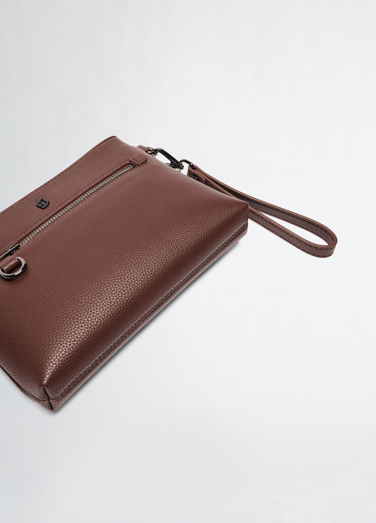 Men’s clutch bag chocolate Liu Jo - large image number 5 Men’s clutch bag chocolate Liu Jo - large image number 5