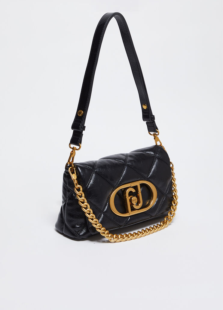 Quilted LaPuffy bag black Liu Jo - large image number 1 Quilted LaPuffy bag black Liu Jo - large image number 1