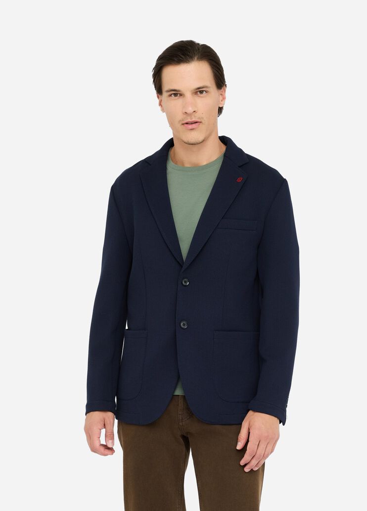 Jersey blazer dark blue Liu Jo - large image number 0 Jersey blazer dark blue Liu Jo - large image number 0