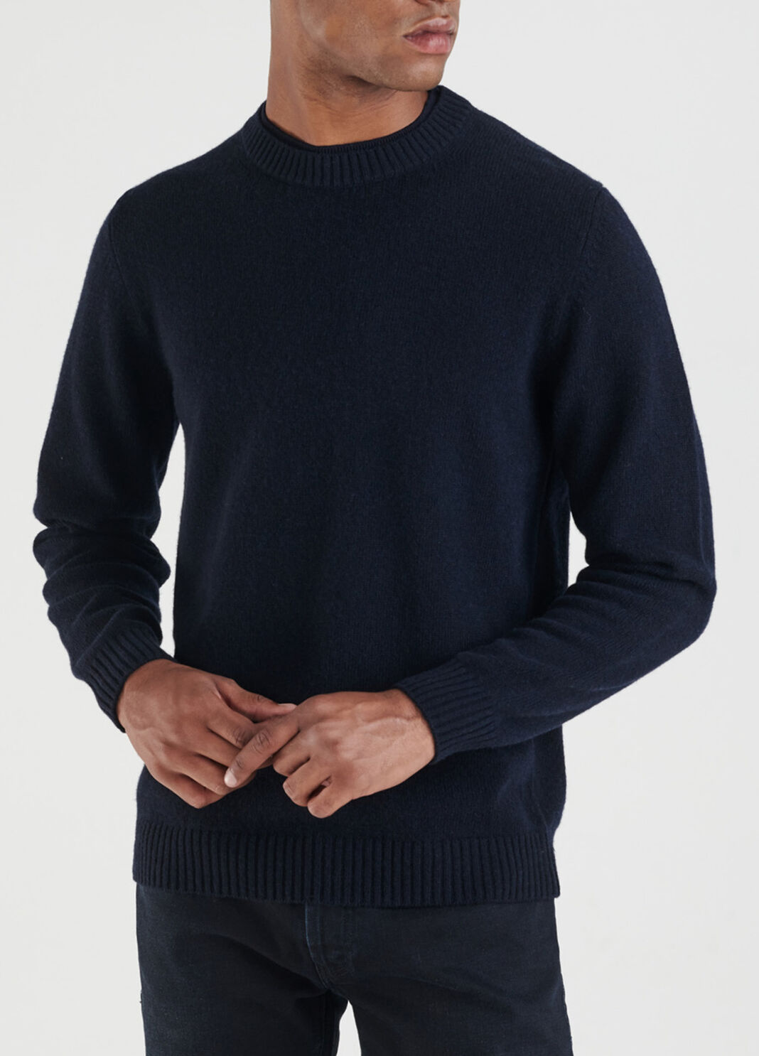 Jumper with collar detail Blu scuro Liu Jo - large image number 0