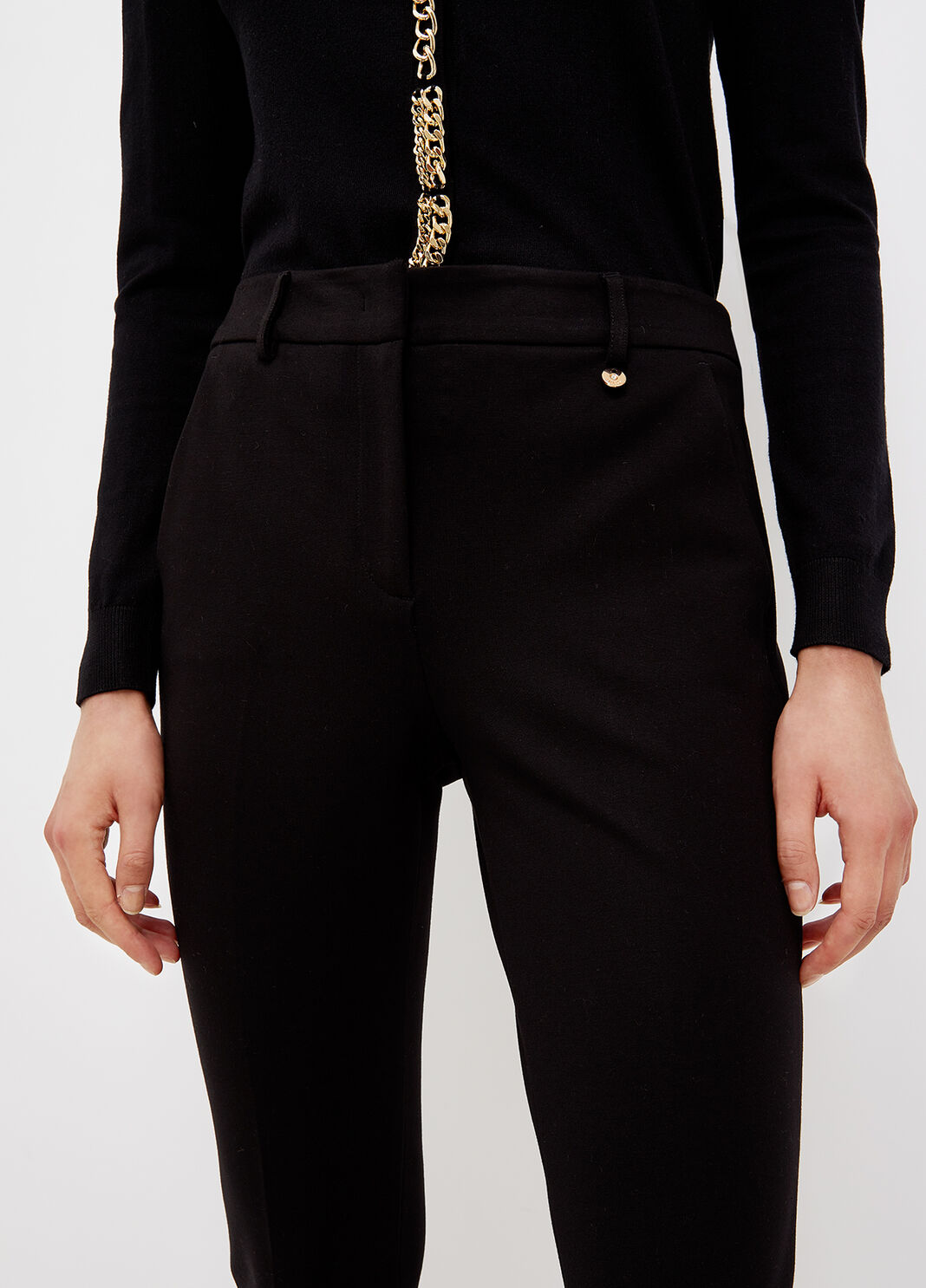 Cigarette trousers  black Liu Jo - large image number 2