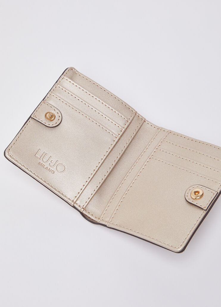Card holder with zip light gold Liu Jo - large image number 3