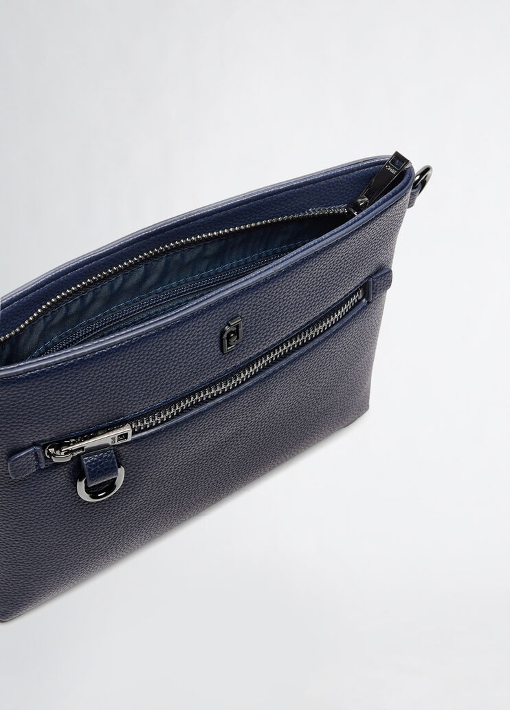 Men’s clutch bag dark blue Liu Jo - large image number 6 Men’s clutch bag dark blue Liu Jo - large image number 6