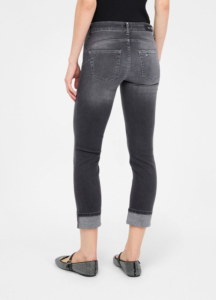 Skinny jeans with turn-ups grey denim Liu Jo - large image number 1 Skinny jeans with turn-ups grey denim Liu Jo - large image number 1