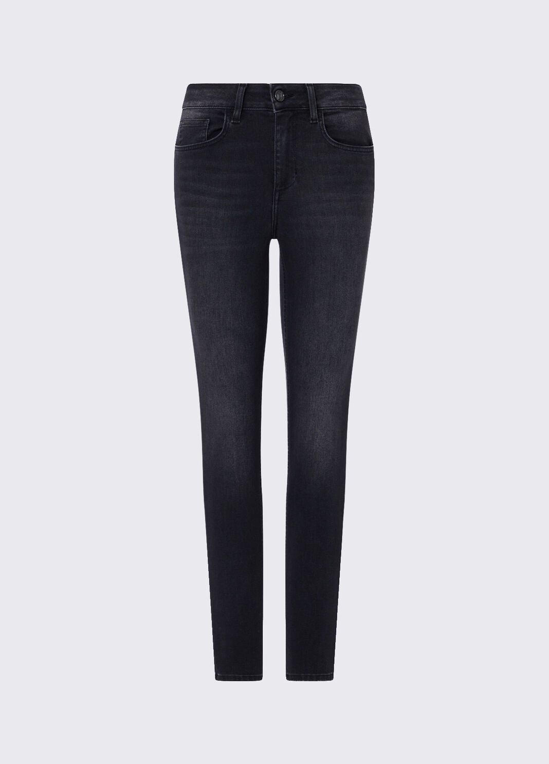 Jeans skinny con applicazioni denim nero Liu Jo - large image number 6