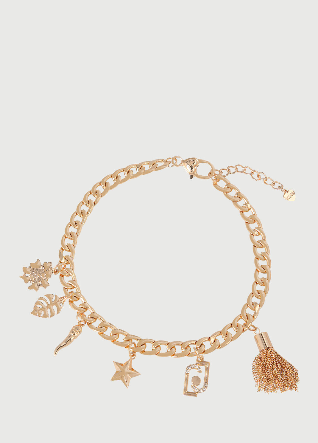 Bracelet avec charms couleur or Liu Jo - large image number 0
