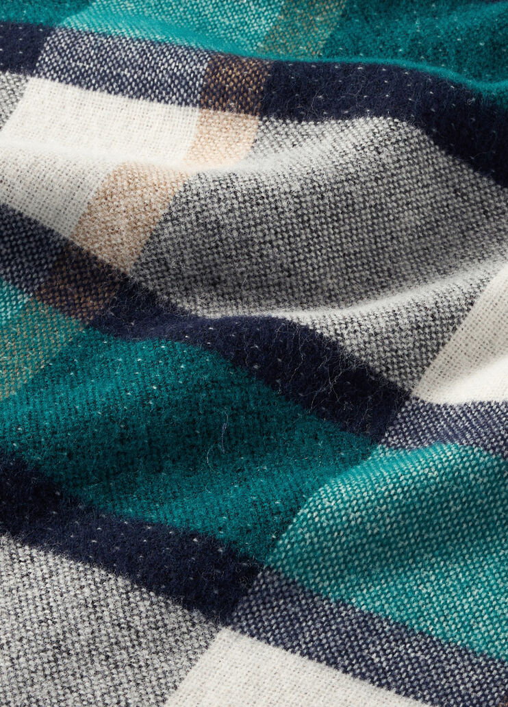 Check stole dark green Liu Jo - large image number 5 Check stole dark green Liu Jo - large image number 5