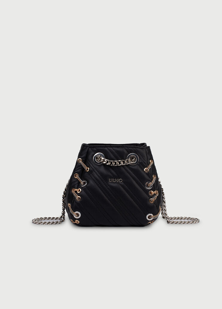 Faux leather bucket bag Black Liu Jo - large image number 0 Faux leather bucket bag Black Liu Jo - large image number 0