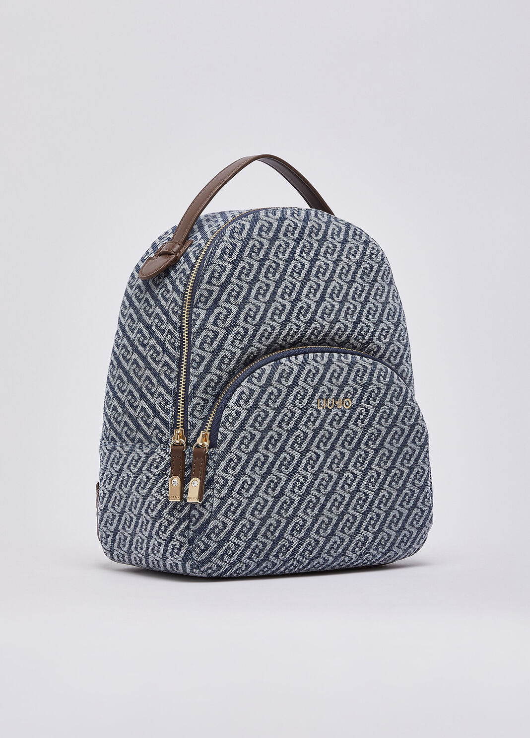 Rucksack Monogramm aus Denim denimblau Liu Jo - large image number 2