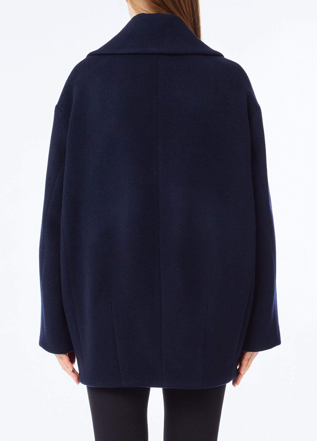 Peacoat Liu Jo Better in lana blu marino Liu Jo - large image number 1