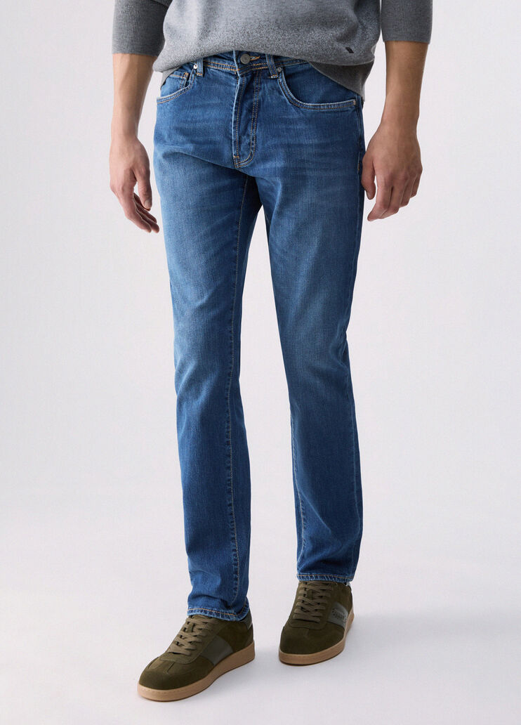 Straight Jeans blue denim Liu Jo - medium