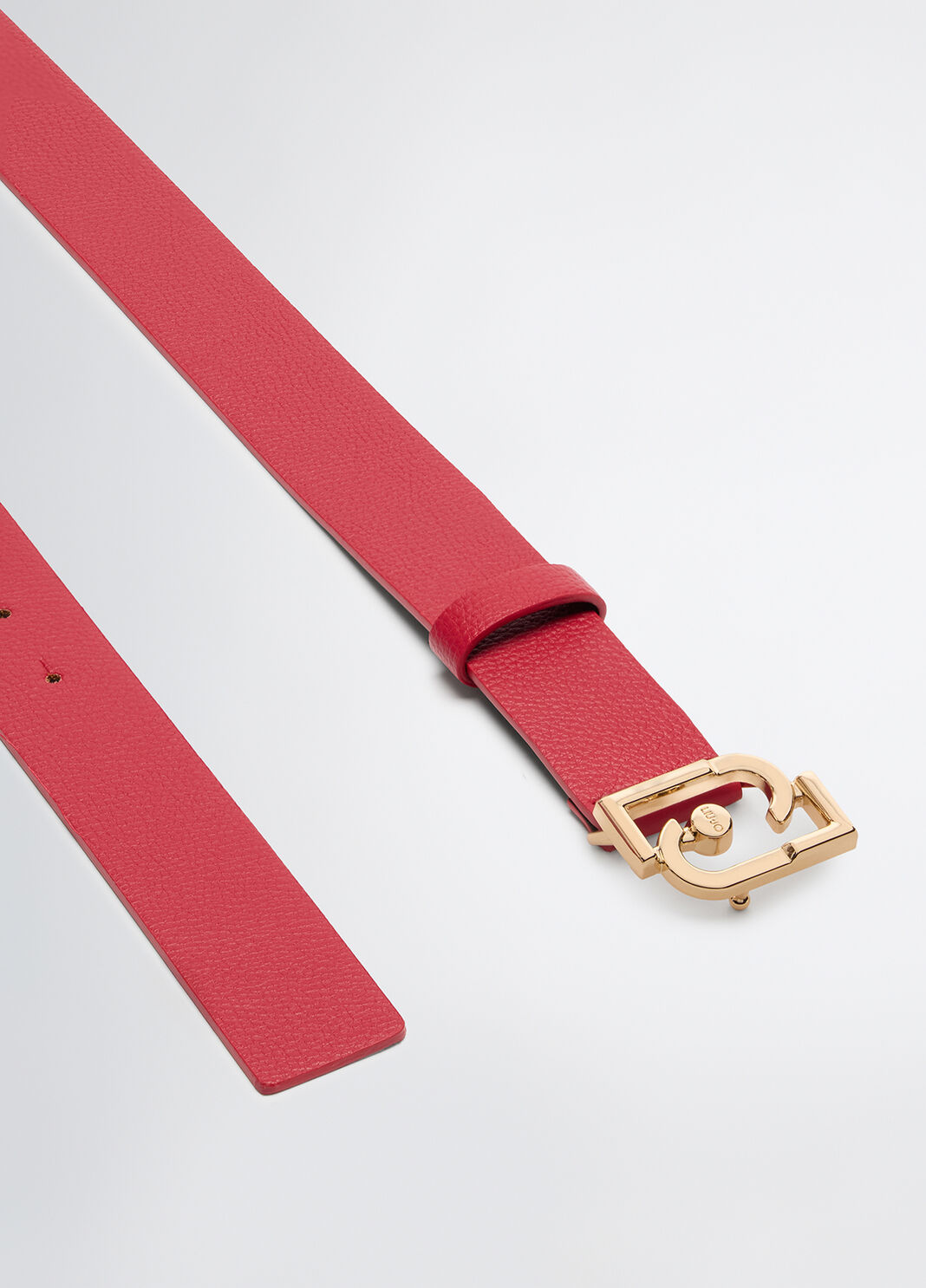 Ceinture avec logo rouge Liu Jo - large image number 6