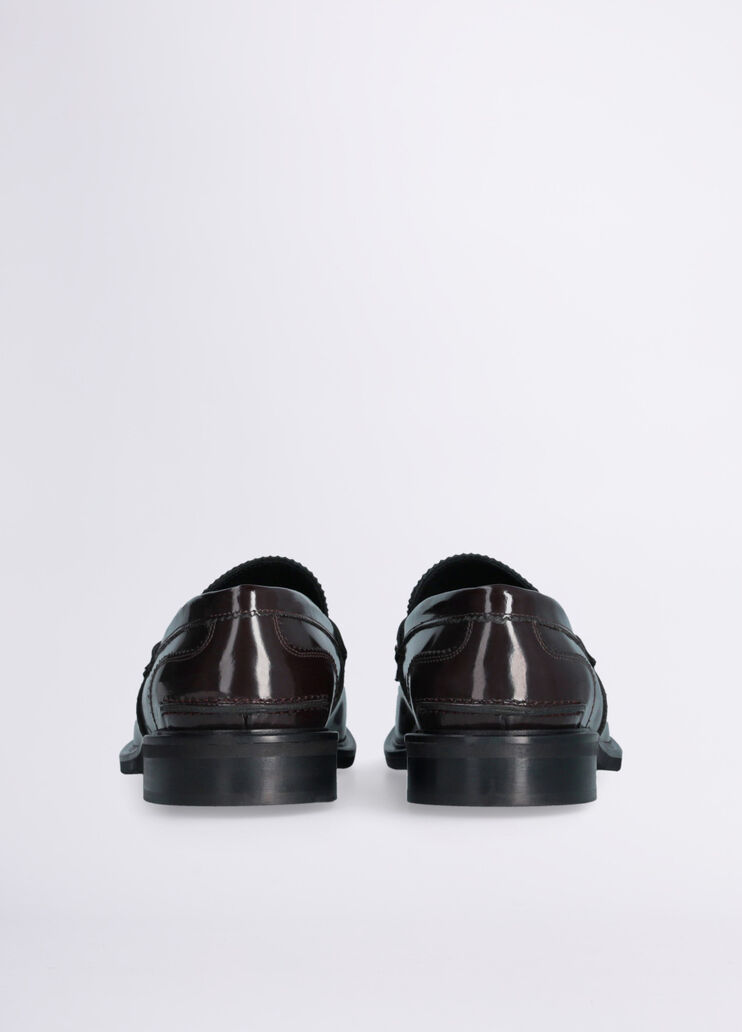 Mocassini da uomo in pelle marrone Liu Jo - large image number 5 Mocassini da uomo in pelle marrone Liu Jo - large image number 5