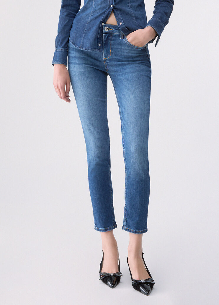 Skinny jeans dark blue denim Liu Jo - medium