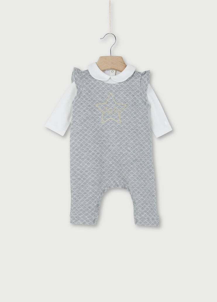 Жаккардовый комбинезон с рюшами Белый Liu Jo - large image number 0 Жаккардовый комбинезон с рюшами Белый Liu Jo - large image number 0