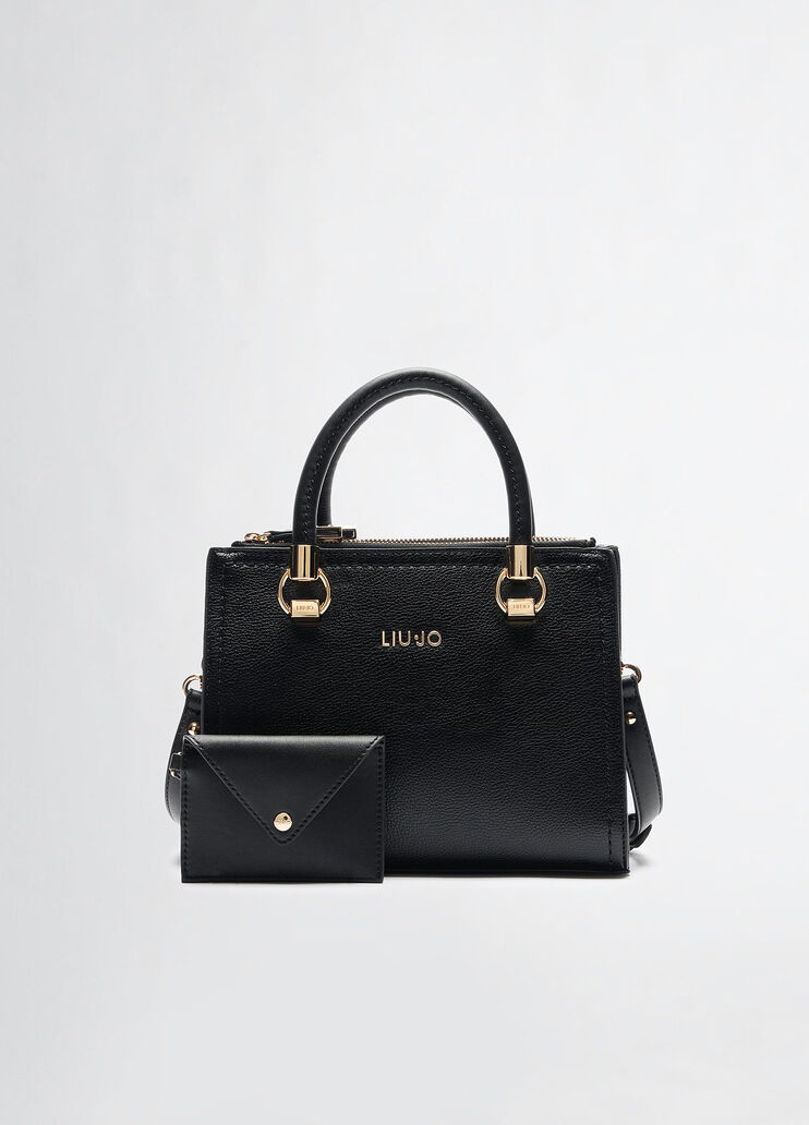 Small bag with clutch bag black Liu Jo - medium Small bag with clutch bag black Liu Jo - medium