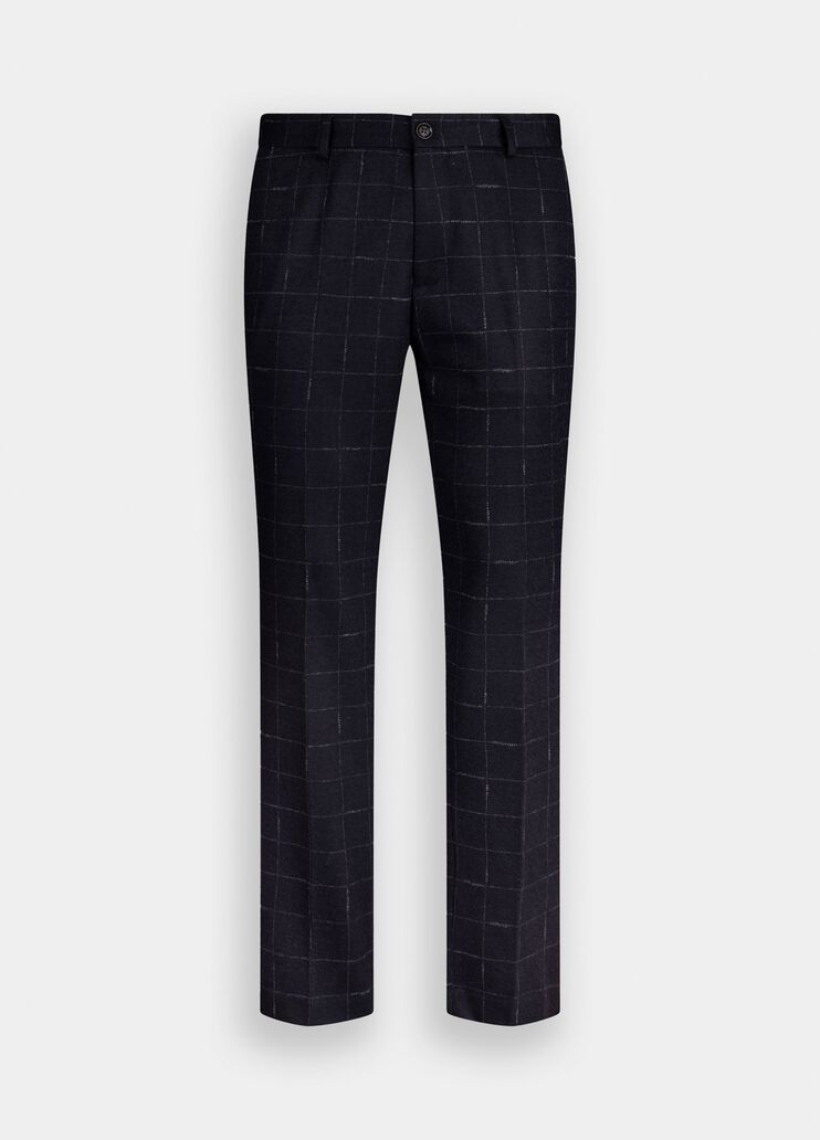 Wool and cotton chequered trousers check Liu Jo - large image number 6 Wool and cotton chequered trousers check Liu Jo - large image number 6