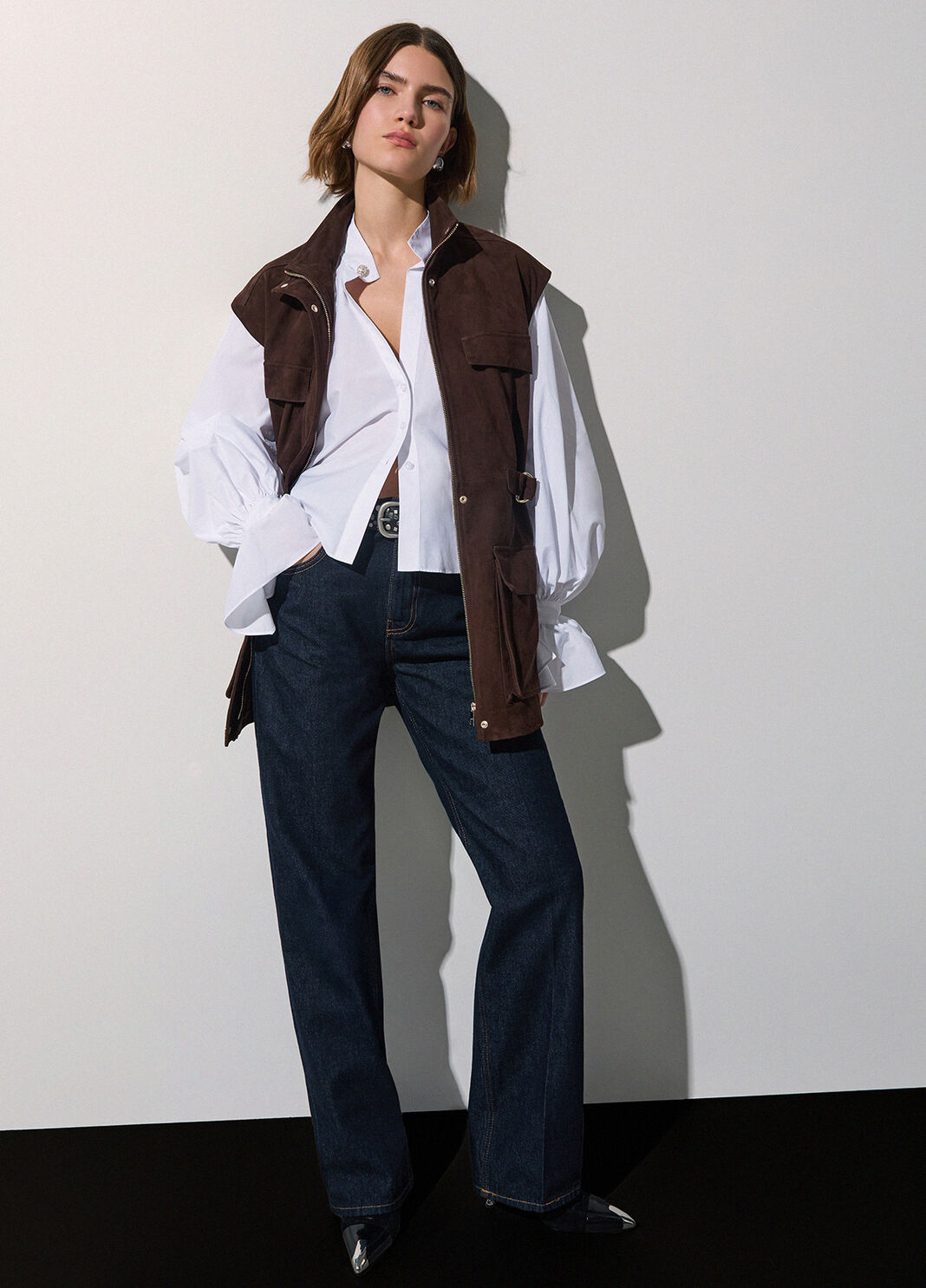 Straight jeans with fabric details Normal wash Liu Jo - large image number 2