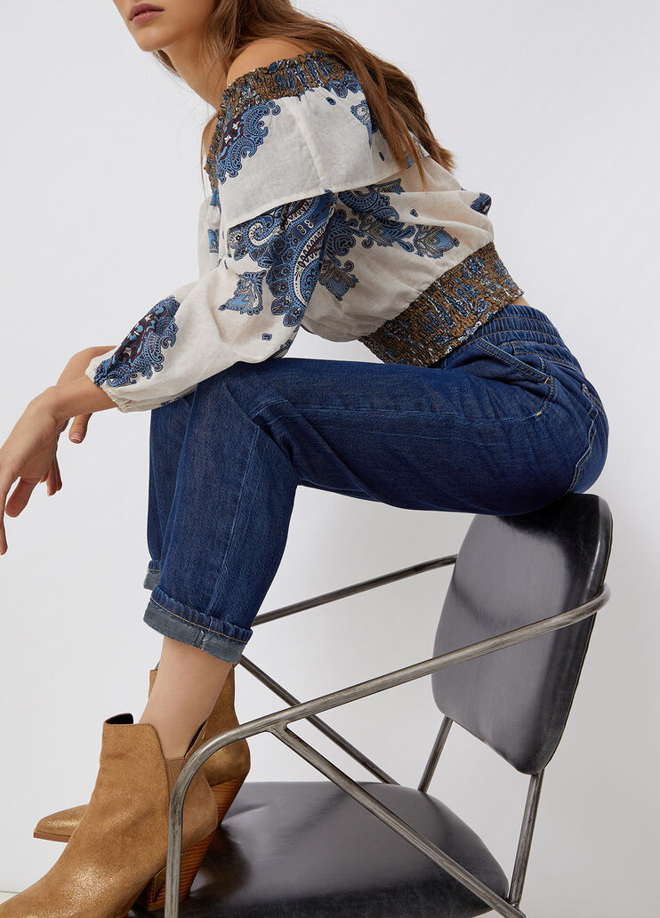 Eco-friendly denim joggers blue denim Liu Jo - large image number 2 Eco-friendly denim joggers blue denim Liu Jo - large image number 2