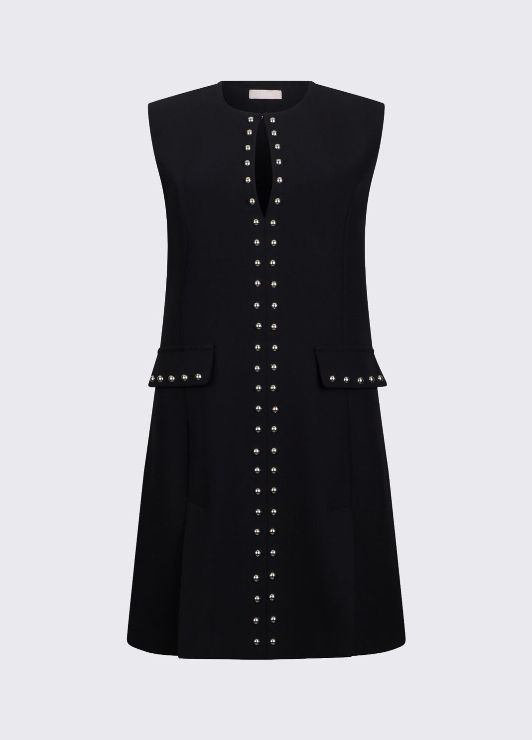 Abito corto con borchie nero Liu Jo - large image number 6