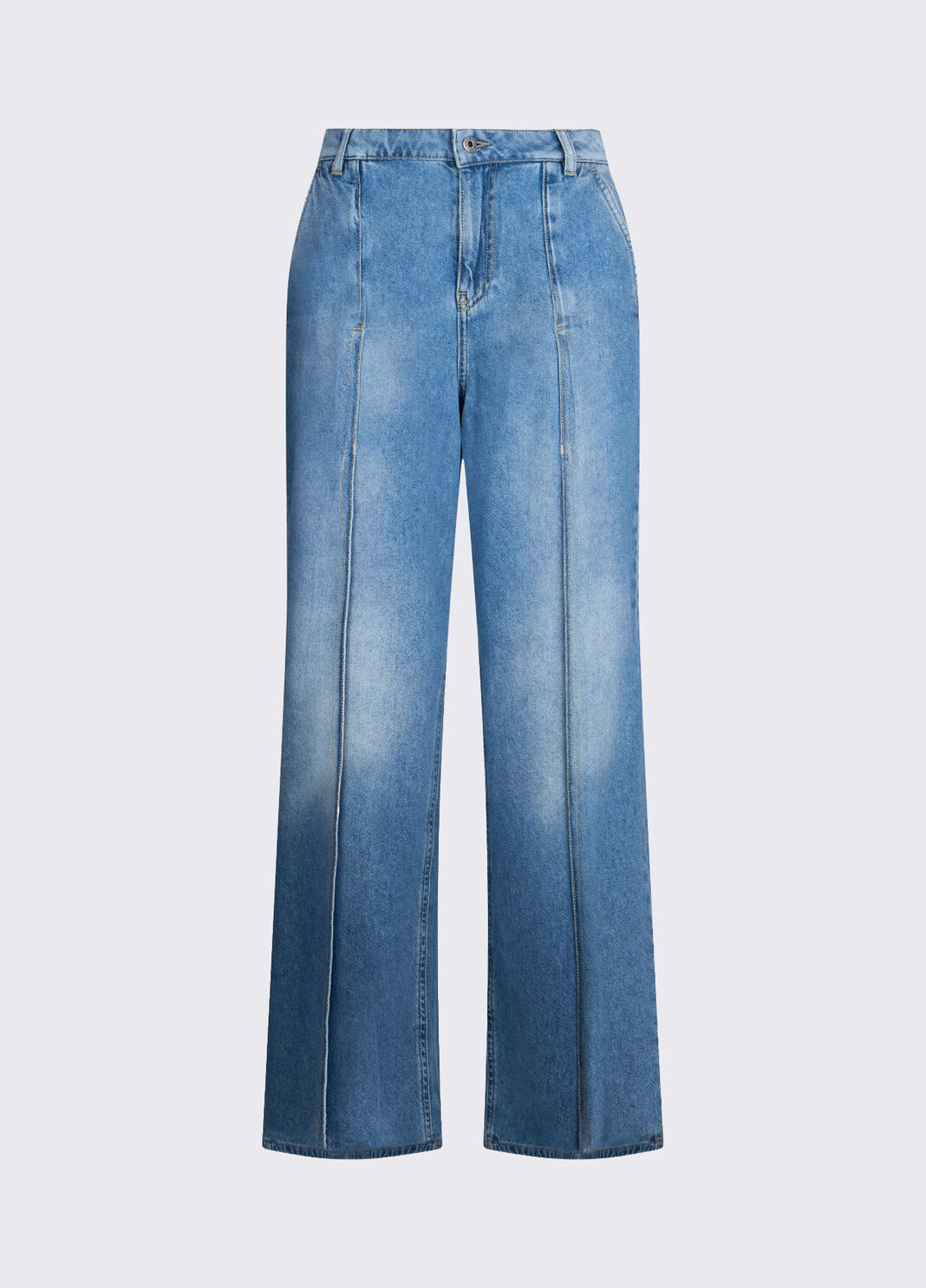 Flare-Jeans mit Schlitzen Denimblau Liu Jo - large image number 6