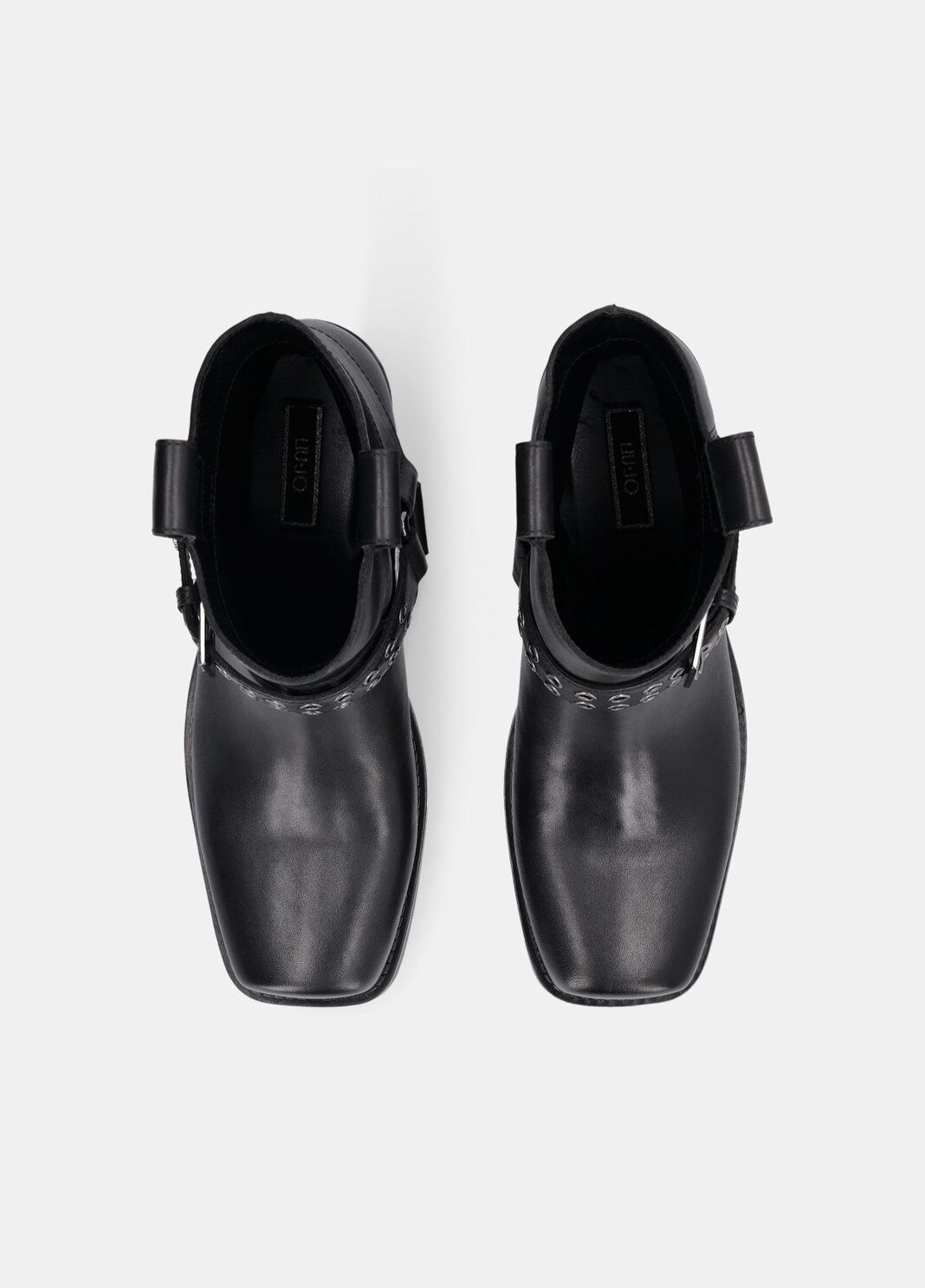 Suede Texan Ankle Boots black Liu Jo - large image number 4