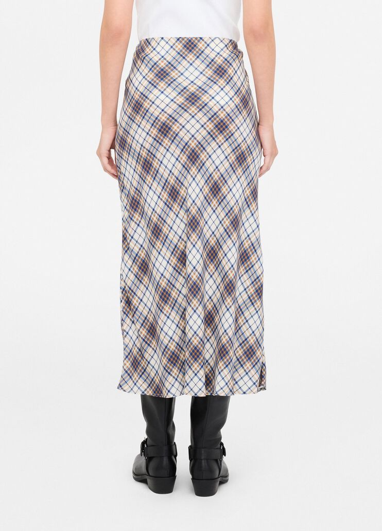 Long chequered skirt check Liu Jo - large image number 1