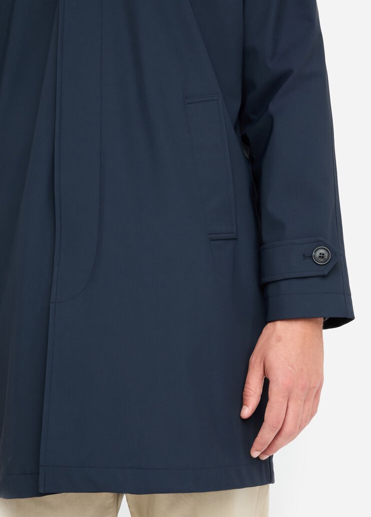 Veste Harrington longue bleu foncé Liu Jo - large image number 4 Veste Harrington longue bleu foncé Liu Jo - large image number 4