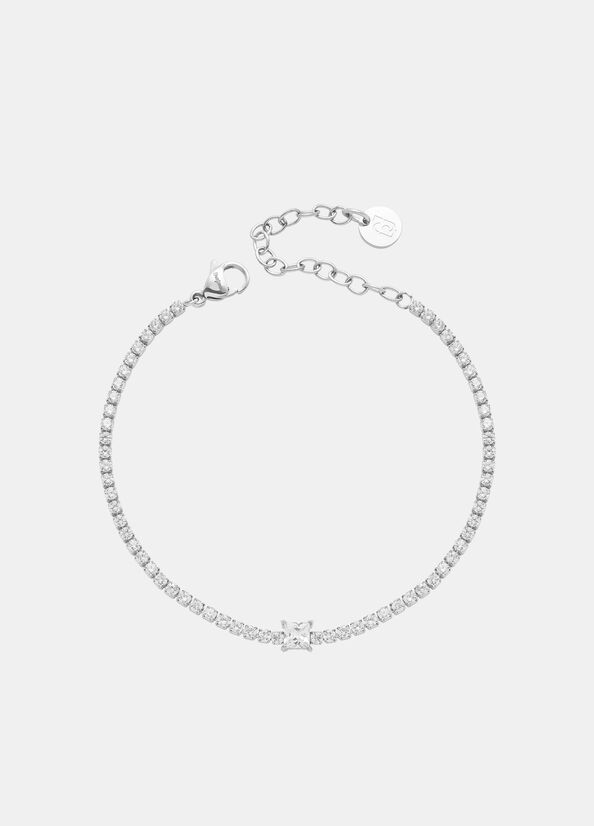 Glass crystal bracelet silver Liu Jo - large image number 0