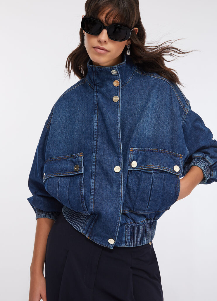 Chaqueta vaquera denim azul Liu Jo - medium