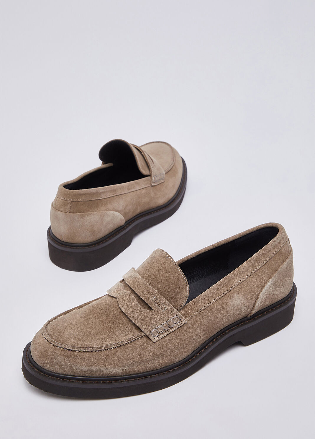 Men's suede loafers Havana beige Liu Jo - large image number 6