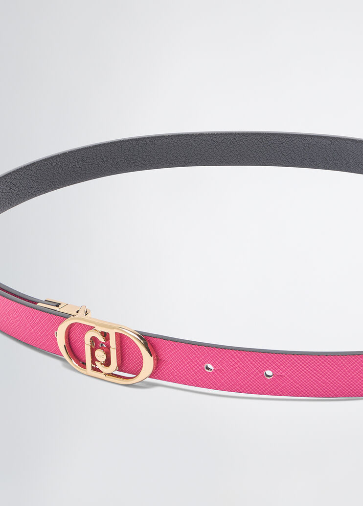 Reversible belt dark pink Liu Jo - large image number 2 Reversible belt dark pink Liu Jo - large image number 2