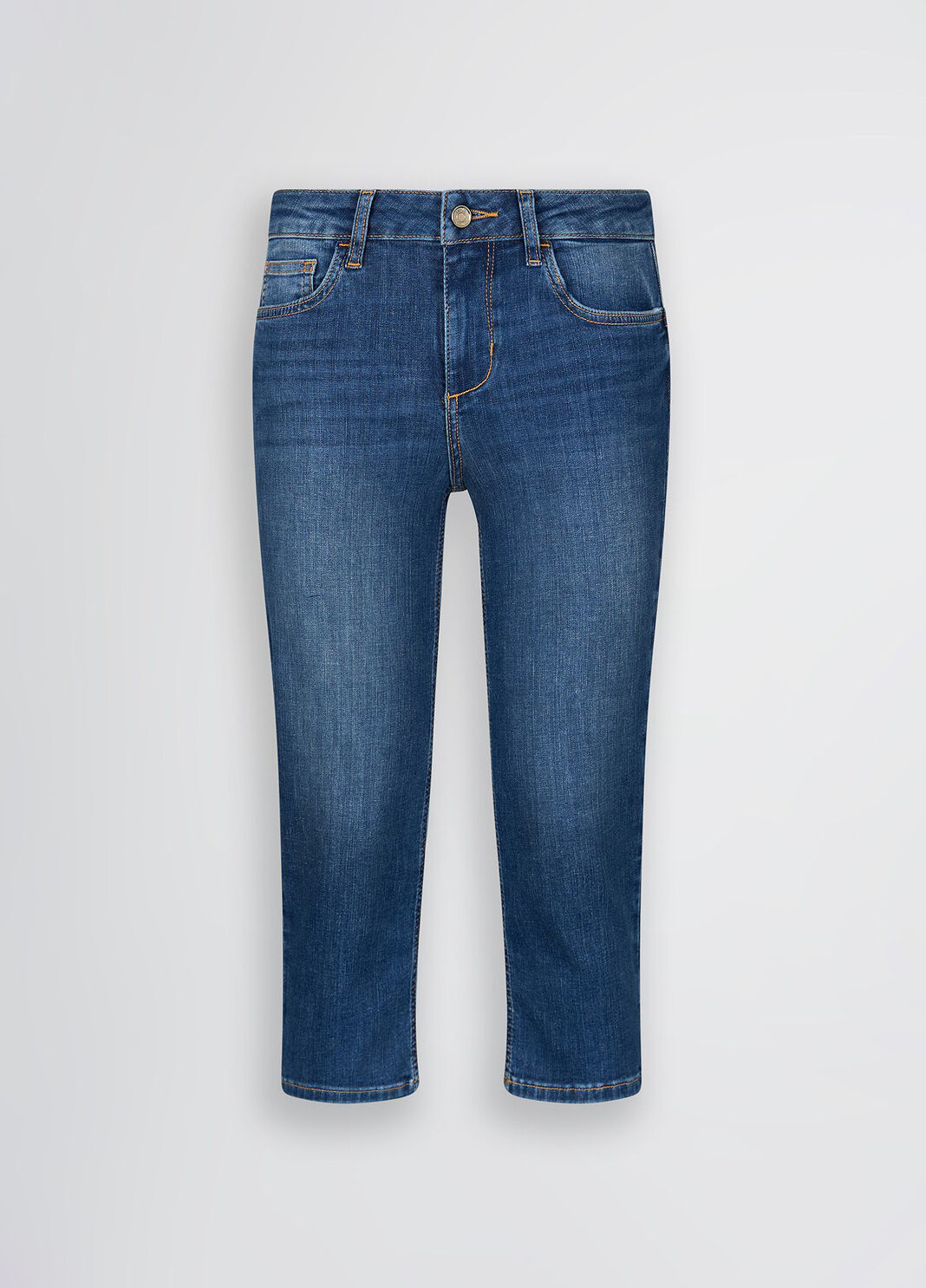 Bottom Up Capri jeans dark blue denim Liu Jo - large image number 4