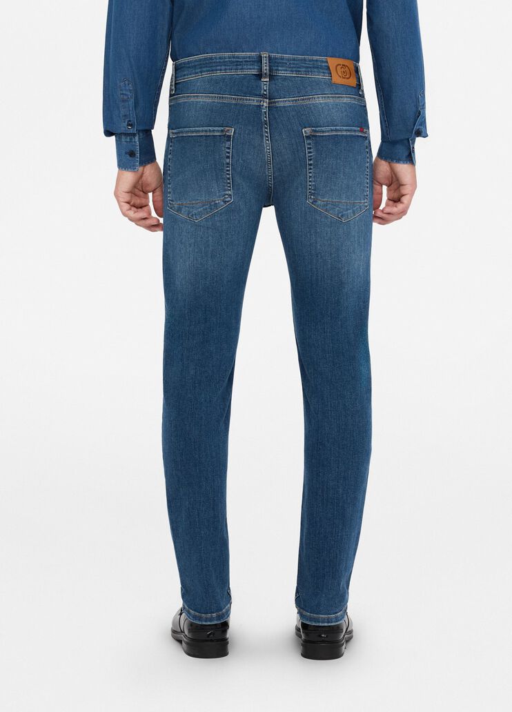 Distressed cotton skinny jeans blue denim Liu Jo - large image number 1 Distressed cotton skinny jeans blue denim Liu Jo - large image number 1