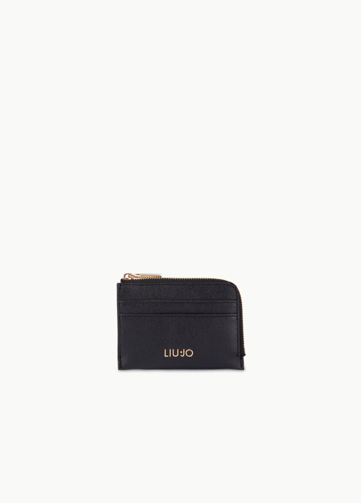 Card holder with zip Black Liu Jo - large image number 0