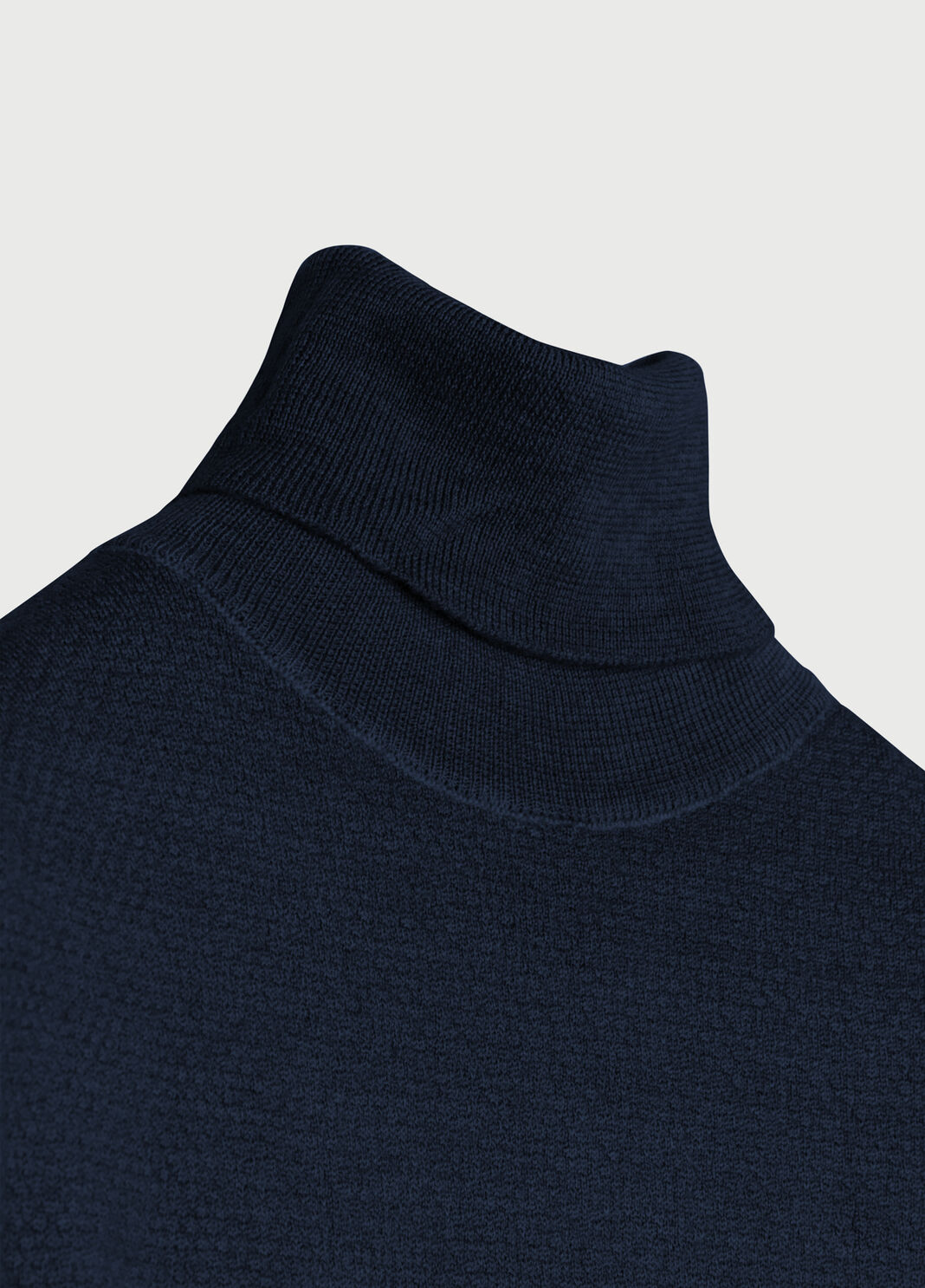 Honeycomb turtleneck Blu scuro Liu Jo - large image number 2