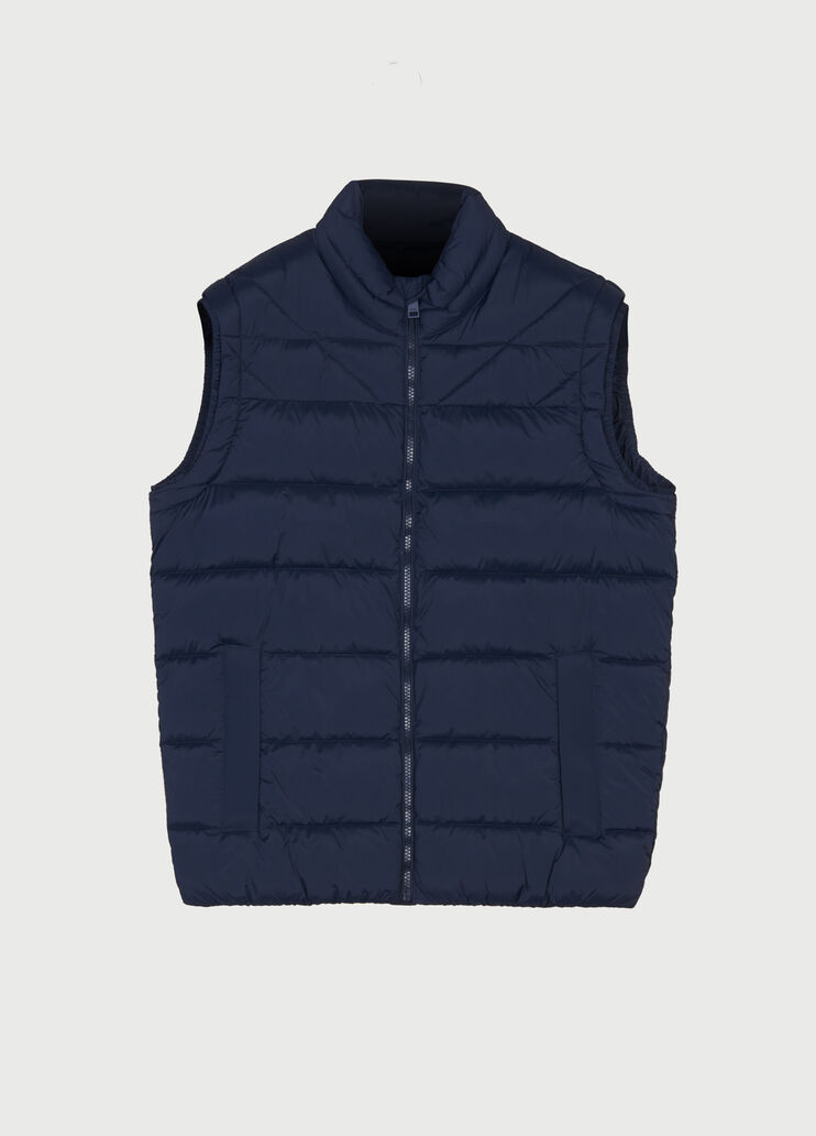 Gilet with Sorona® padding Blu scuro Liu Jo - large image number 0 Gilet with Sorona® padding Blu scuro Liu Jo - large image number 0