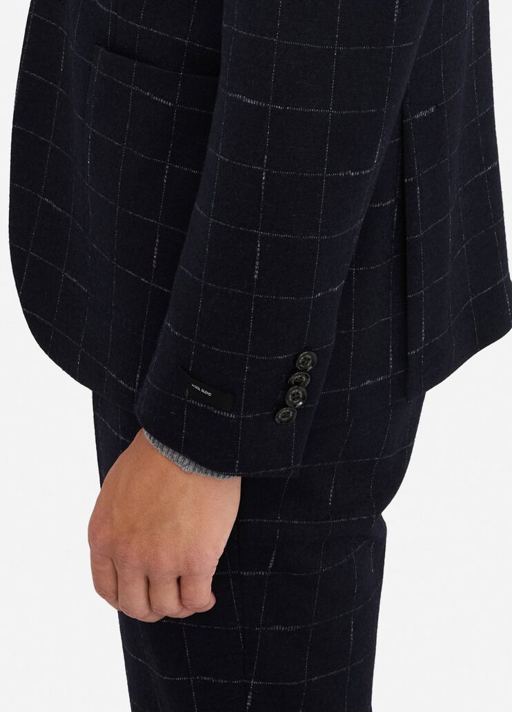 Blazer check in lana e cotone check Liu Jo - large image number 3 Blazer check in lana e cotone check Liu Jo - large image number 3
