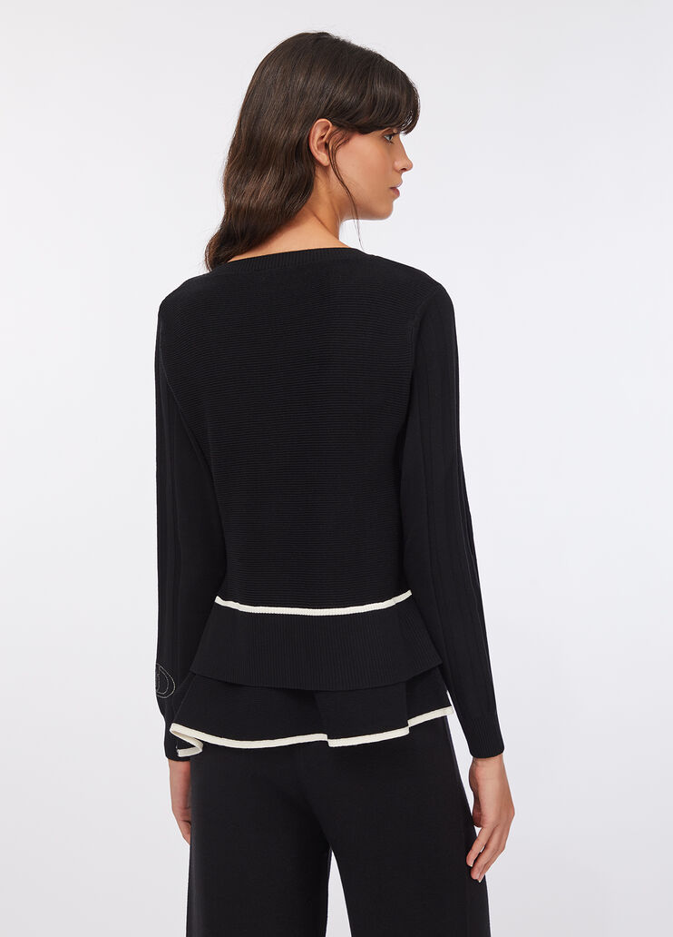 Pull Liu Jo Better noir Liu Jo - large image number 1