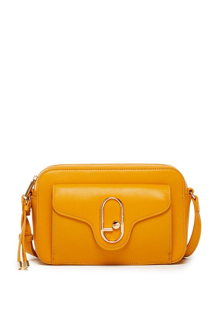 Eco-friendly crossbody bag with charm yellow Liu Jo - large image number 0