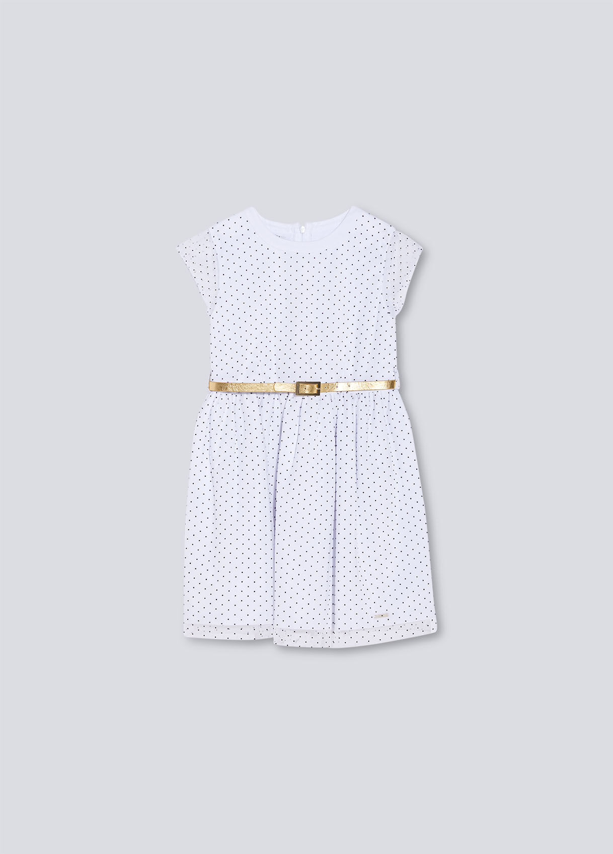 Polka dot tulle dress colour white Liu Jo