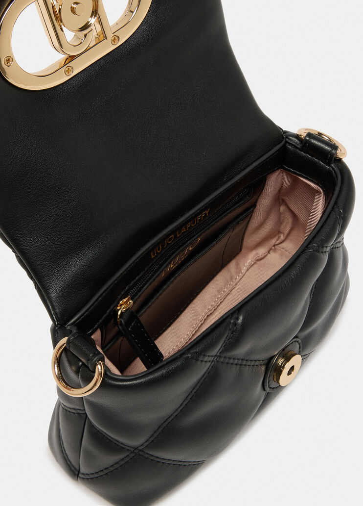Small quilted LaPuffy bag black Liu Jo - large image number 6 Small quilted LaPuffy bag black Liu Jo - large image number 6