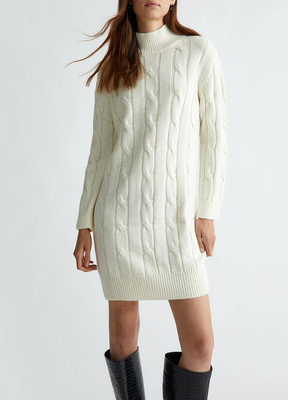 Robe en maille blanc Liu Jo - large image number 0