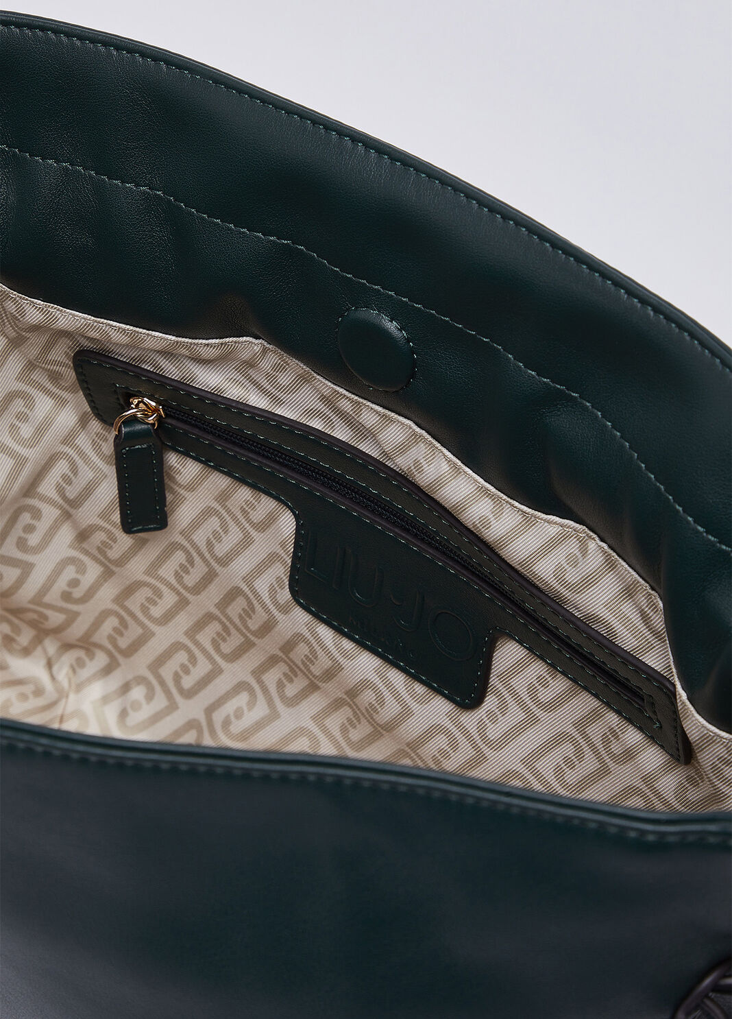 Bolso de hombro Riccy mediano verde oscuro Liu Jo - large image number 6