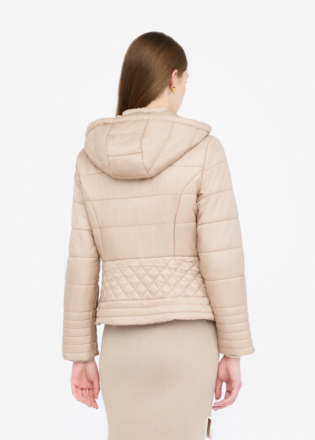 Liu Jo Better padded jacket colour champagne | Liu Jo