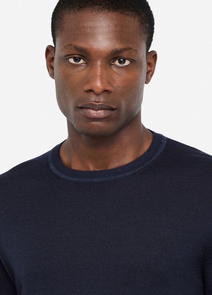 Wool jumper dark blue Liu Jo - large image number 2 Wool jumper dark blue Liu Jo - large image number 2