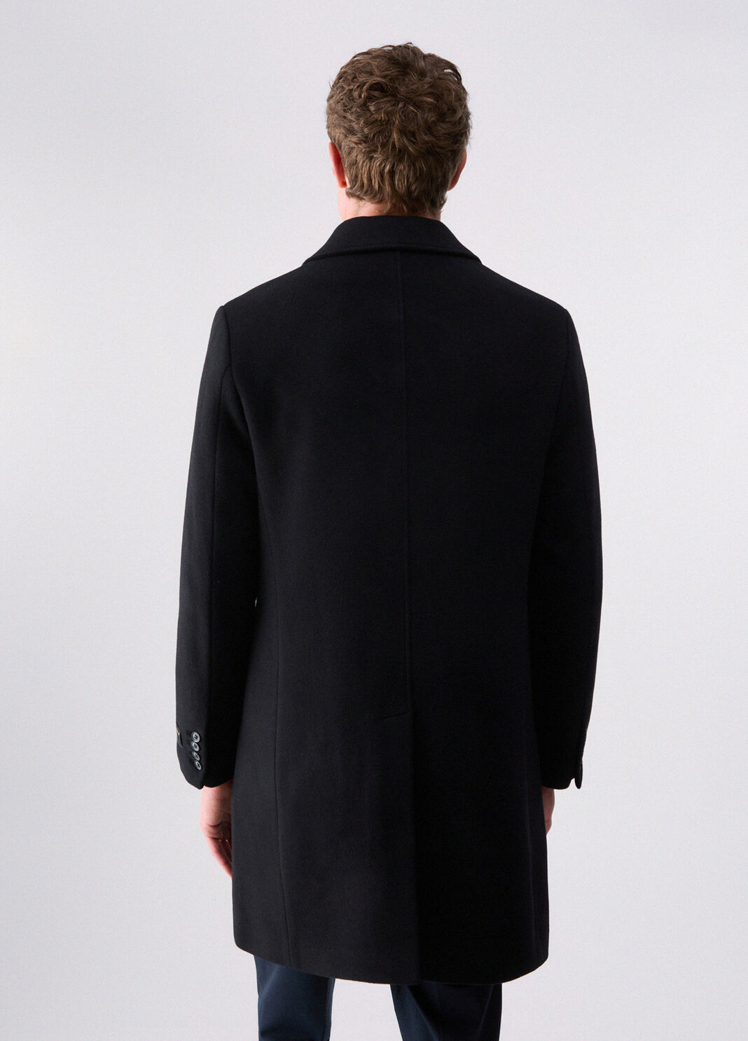 Wool and Cashmere Coat black Liu Jo - large image number 1