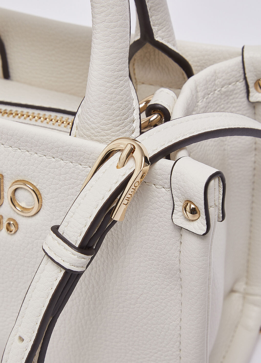 Sac format mini avec charm cr&egrave;me Liu Jo - large image number 5