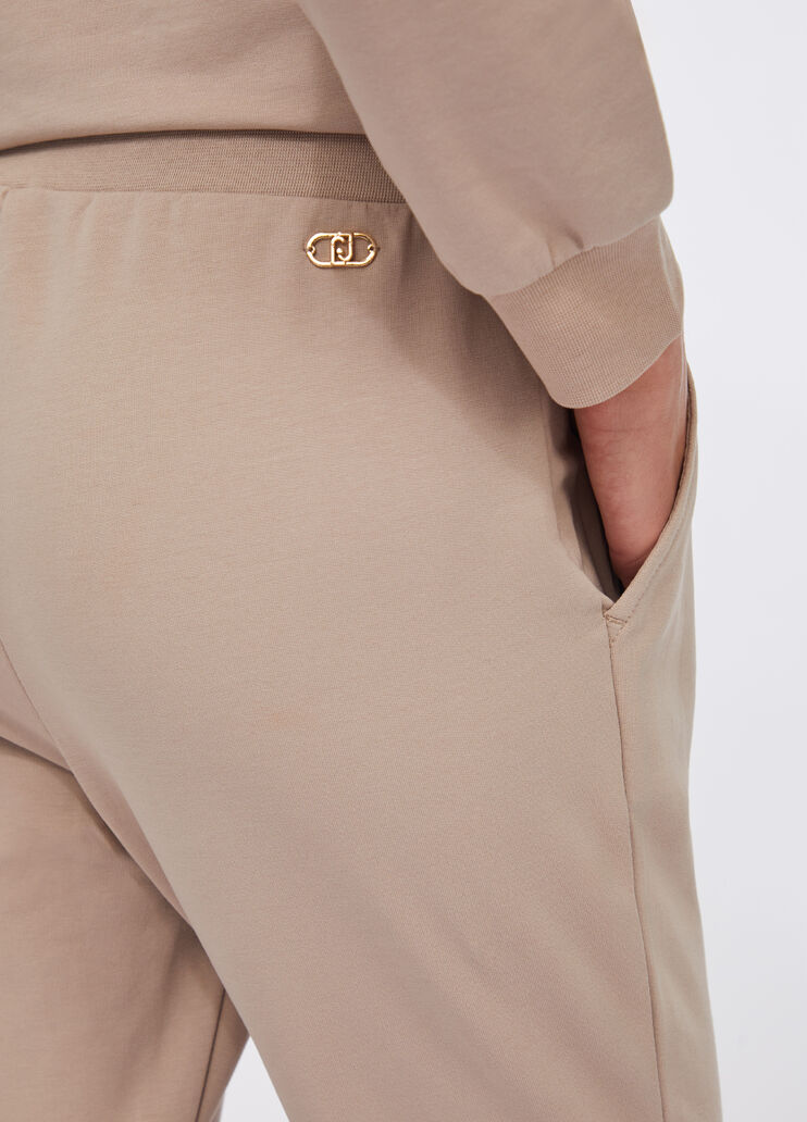 Jogginghose aus Sweatstoff Champagner Liu Jo - large image number 3