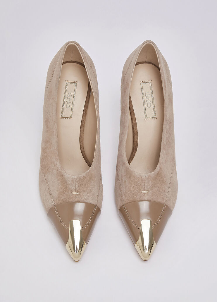 Metallic Toe Cap Pumps havana Liu Jo - medium